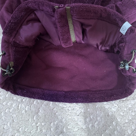 L.L. Bean Women’s Fleece Jacket, Sz.M, Plum Purple, Full Zip Cozy Outdoor EUC - Picture 8 of 16